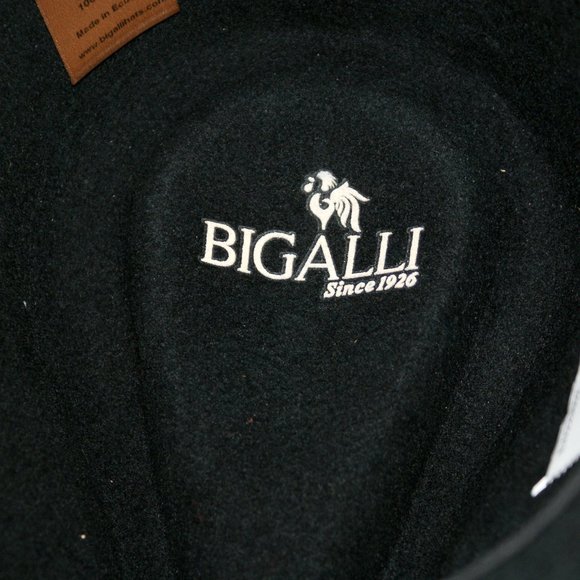 Crushable Packable 100% Wool Cowboy Hat, Bigalli - Picture 7 of 7